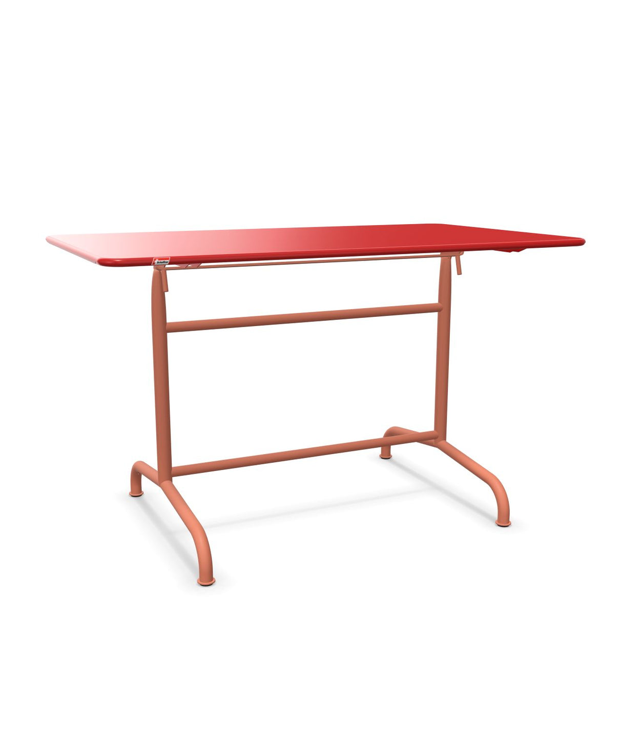 Schaffner Rigi Table repas rabattable 120x70cm Rouge 30 Terracotta 84 