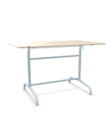 Schaffner Rigi Table repas rabattable 120x70cm Sable Pastel 15 Bleu Pastel 51 