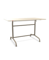 Schaffner Rigi Table repas rabattable 120x70cm Sable Pastel 15 Champagne 85 