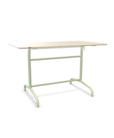 Schaffner Rigi Table repas rabattable 120x70cm Sable Pastel 15 Vert Pastel 64 