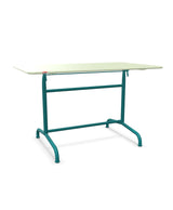 Schaffner Rigi Table repas rabattable 120x70cm Vert Pastel 64 Bleu Kali 56 