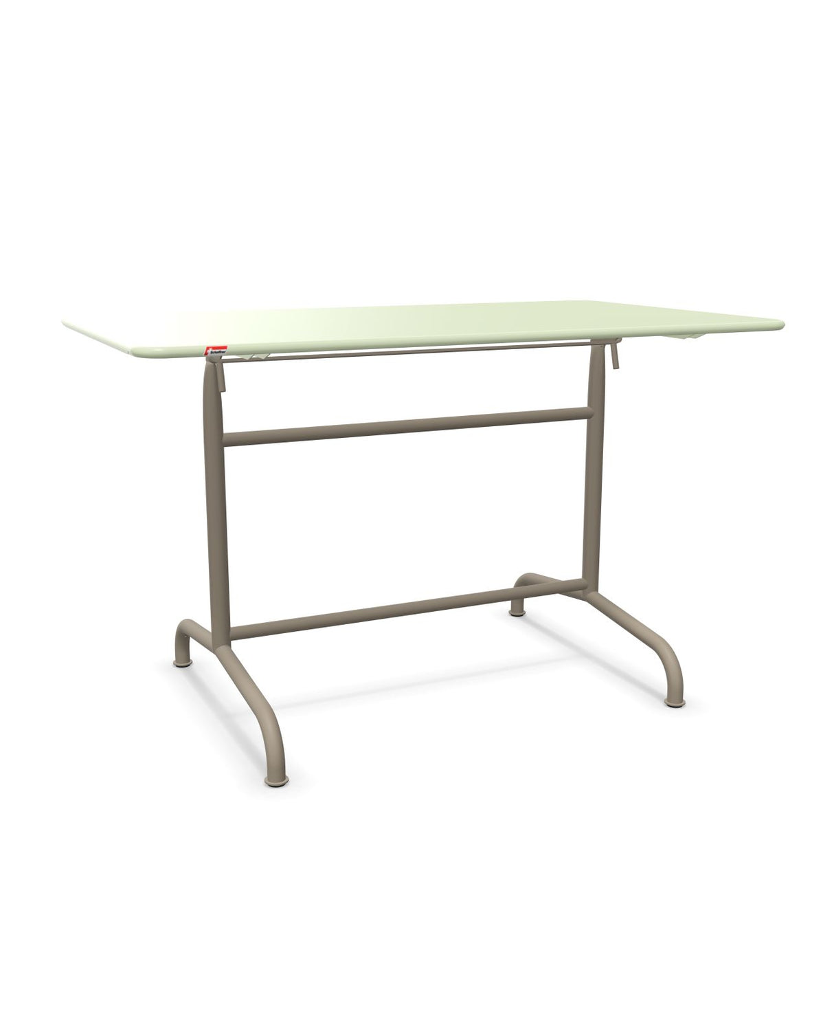 Schaffner Rigi Table repas rabattable 120x70cm Vert Pastel 64 Champagne 85 