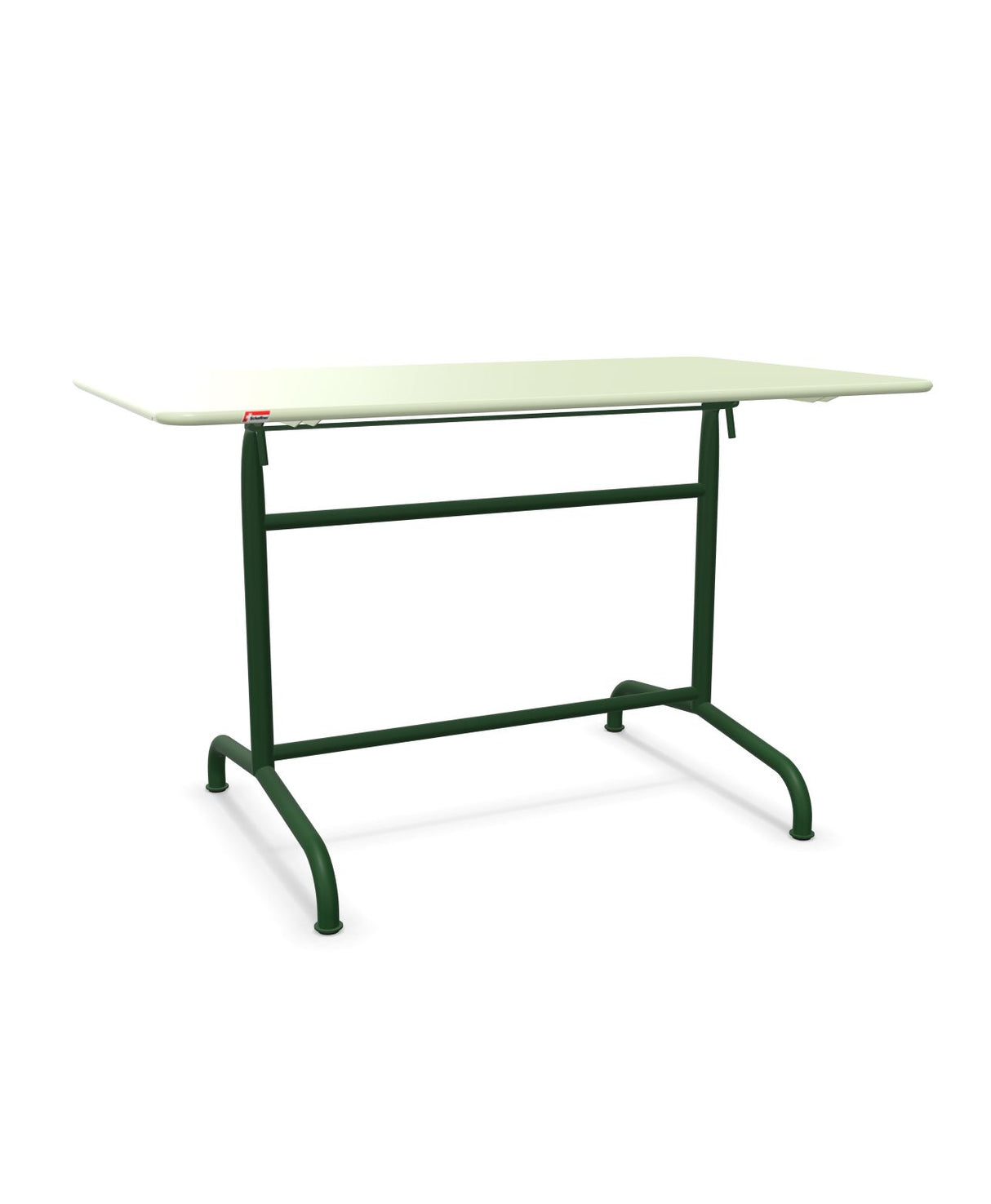 Schaffner Rigi Table repas rabattable 120x70cm Vert Pastel 64 Vert Sapin 66 