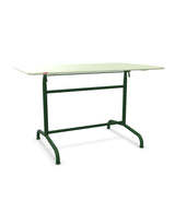 Schaffner Rigi Table repas rabattable 120x70cm Vert Pastel 64 Vert Sapin 66 