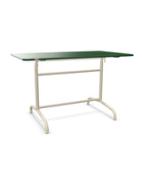 Schaffner Rigi Table repas rabattable 120x70cm Vert Sapin 66 Sable Pastel 15 