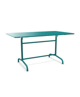 Schaffner Rigi Table repas rabattable 140x80cm Bleu Kali 56 Bleu Kali 56 