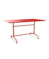 Schaffner Rigi Table repas rabattable 140x80cm Rouge 30 Terracotta 84 