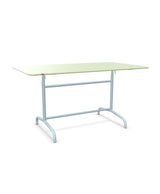 Schaffner Rigi Table repas rabattable 140x80cm Vert Pastel 64 Bleu Pastel 51 