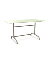 Schaffner Rigi Table repas rabattable 140x80cm Vert Pastel 64 Champagne 85 