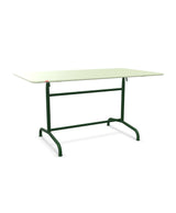 Schaffner Rigi Table repas rabattable 140x80cm Vert Pastel 64 Vert Sapin 66 