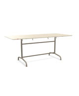 Schaffner Rigi Table repas rabattable 180x80cm Sable Pastel 15 Champagne 85 