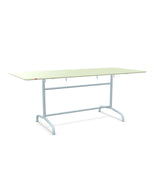 Schaffner Rigi Table repas rabattable 180x80cm Vert Pastel 64 Bleu Pastel 51 