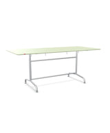 Schaffner Rigi Table repas rabattable 180x80cm Vert Pastel 64 Galvanisé à chaud 02 