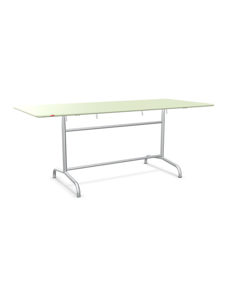 Schaffner Rigi Table repas rabattable 180x80cm Vert Pastel 64 Galvanisé à chaud 02 