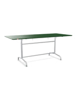 Schaffner Rigi Table repas rabattable 180x80cm Vert Sapin 66 Galvanisé à chaud 02 