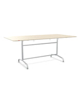 Schaffner Rigi Table repas rabattable 180x90cm Sable Pastel 15 Galvanisé à chaud 02 