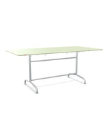 Schaffner Rigi Table repas rabattable 180x90cm Vert Pastel 64 Galvanisé à chaud 02 