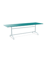 Schaffner Rigi Table repas rabattable 240x80cm Bleu Kali 56 Bleu Pastel 51 