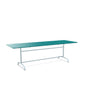 Schaffner Rigi Table repas rabattable 240x80cm Bleu Kali 56 Bleu Pastel 51 