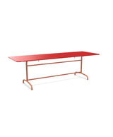 Schaffner Rigi Table repas rabattable 240x80cm Rouge 30 Terracotta 84 