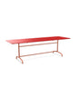 Schaffner Rigi Table repas rabattable 240x80cm Rouge 30 Terracotta 84 