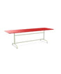 Schaffner Rigi Table repas rabattable 240x80cm Rouge 30 Vert Pastel 64 