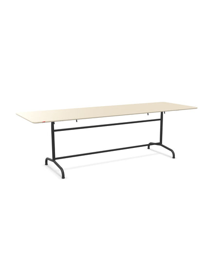 Schaffner Rigi Table repas rabattable 240x80cm Sable Pastel 15 Anthracite 77 