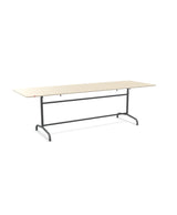 Schaffner Rigi Table repas rabattable 240x80cm Sable Pastel 15 Graphite 73 