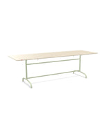 Schaffner Rigi Table repas rabattable 240x80cm Sable Pastel 15 Vert Pastel 64 