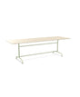 Schaffner Rigi Table repas rabattable 240x80cm Sable Pastel 15 Vert Pastel 64 