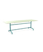 Schaffner Rigi Table repas rabattable 240x80cm Vert Pastel 64 Bleu Kali 56 
