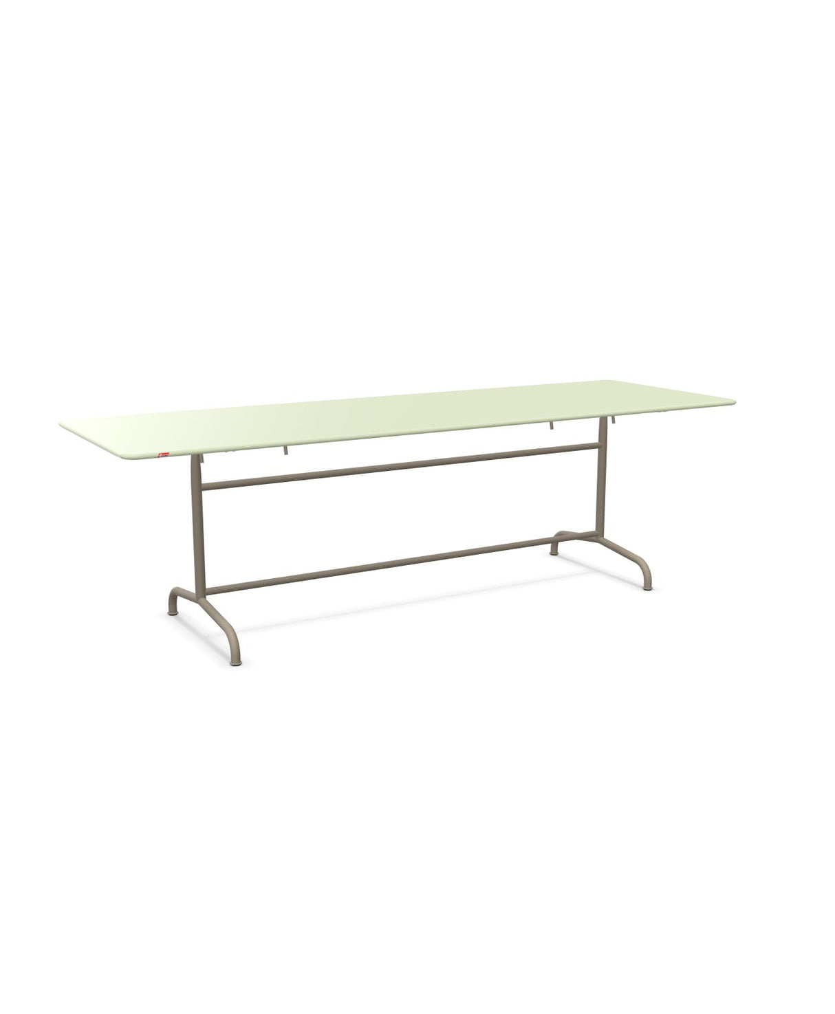 Schaffner Rigi Table repas rabattable 240x80cm Vert Pastel 64 Champagne 85 