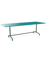 Schaffner Rigi Table repas rabattable 240x90cm Bleu Kali 56 Vert Sapin 66 
