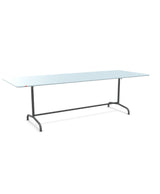 Schaffner Rigi Table repas rabattable 240x90cm Bleu Pastel 51 Graphite 73 