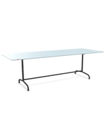 Schaffner Rigi Table repas rabattable 240x90cm Bleu Pastel 51 Noir 91 