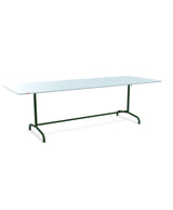 Schaffner Rigi Table repas rabattable 240x90cm Bleu Pastel 51 Vert Sapin 66 