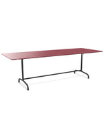 Schaffner Rigi Table repas rabattable 240x90cm Bordeaux 38 Anthracite 77 
