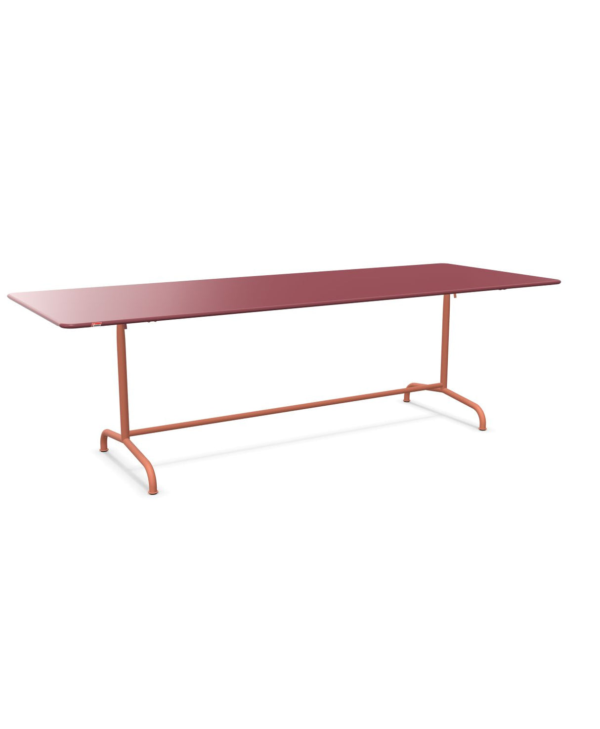 Schaffner Rigi Table repas rabattable 240x90cm Bordeaux 38 Terracotta 84 
