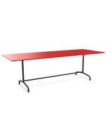 Schaffner Rigi Table repas rabattable 240x90cm Rouge 30 Anthracite 77 