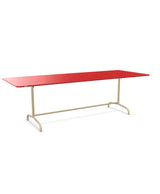 Schaffner Rigi Table repas rabattable 240x90cm Rouge 30 Marron Pastel 83 