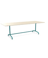 Schaffner Rigi Table repas rabattable 240x90cm Sable Pastel 15 Bleu Kali 56 
