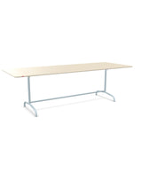 Schaffner Rigi Table repas rabattable 240x90cm Sable Pastel 15 Bleu Pastel 51 