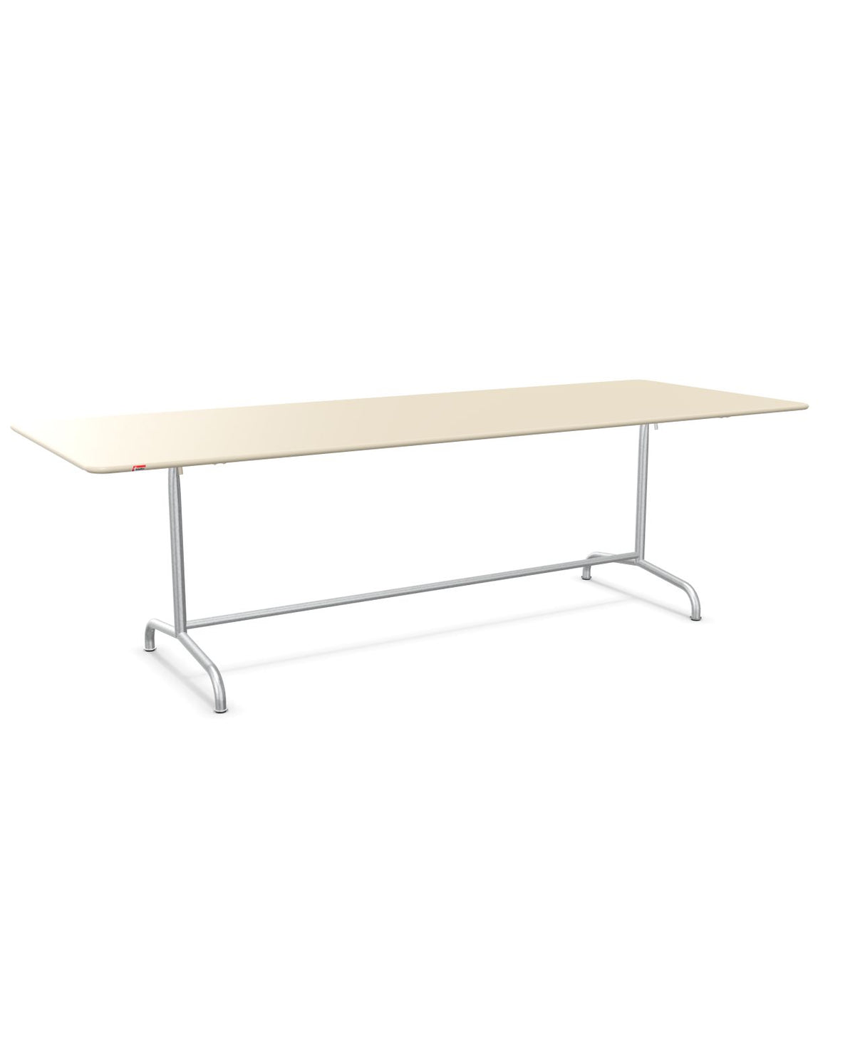 Schaffner Rigi Table repas rabattable 240x90cm Sable Pastel 15 Galvanisé à chaud 02 