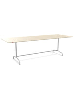 Schaffner Rigi Table repas rabattable 240x90cm Sable Pastel 15 Gris Argent 78 
