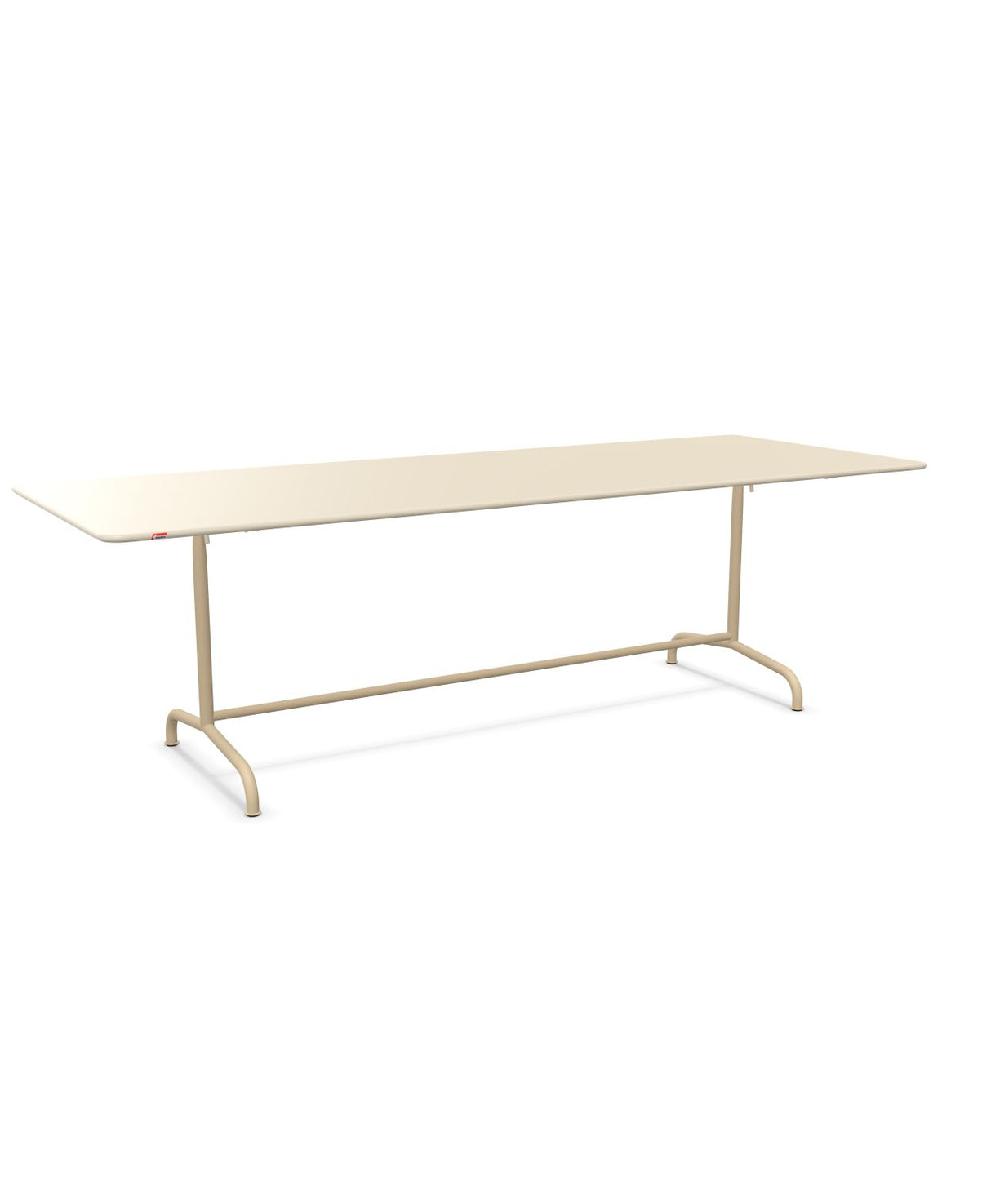 Schaffner Rigi Table repas rabattable 240x90cm Sable Pastel 15 Marron Pastel 83 