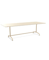Schaffner Rigi Table repas rabattable 240x90cm Sable Pastel 15 Marron Pastel 83 