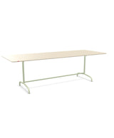 Schaffner Rigi Table repas rabattable 240x90cm Sable Pastel 15 Vert Pastel 64 