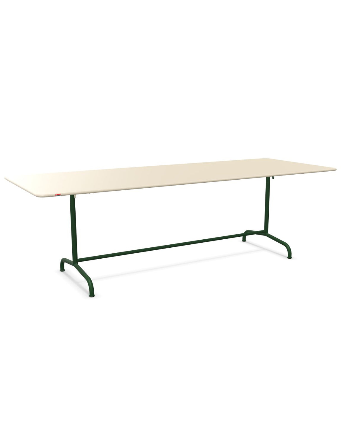Schaffner Rigi Table repas rabattable 240x90cm Sable Pastel 15 Vert Sapin 66 