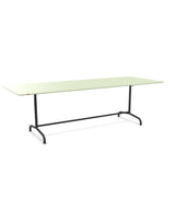 Schaffner Rigi Table repas rabattable 240x90cm Vert Pastel 64 Anthracite 77 