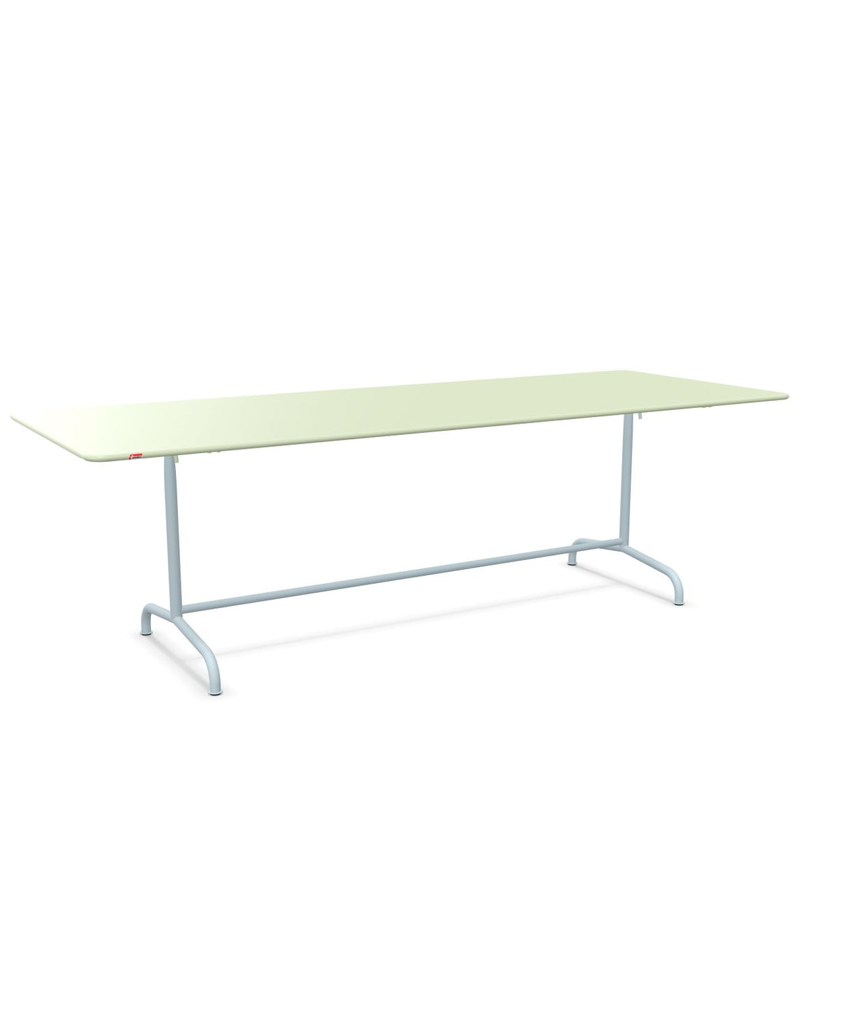 Schaffner Rigi Table repas rabattable 240x90cm Vert Pastel 64 Bleu Pastel 51 